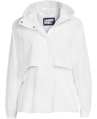 Lands' End Plus Squall Packable Rain Jacket