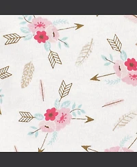 Little Treasure Baby Girls Cotton Single-Piece Clothing