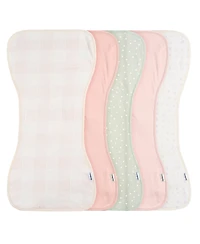 Gerber Baby Boys' and Girls' 5-Pack Burpcloths