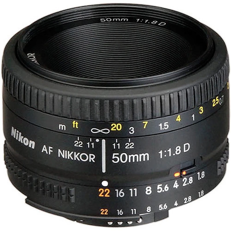 Nikon 50mm f/1.8D Af Nikkor Lens