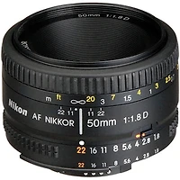 Nikon 50mm f/1.8D Af Nikkor Lens