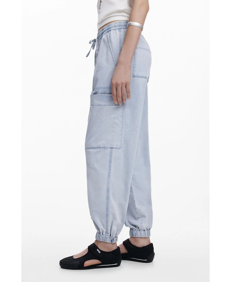 Desigual Women's Light jogger jeans
