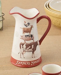 Certified International Vintage Farm Pitcher