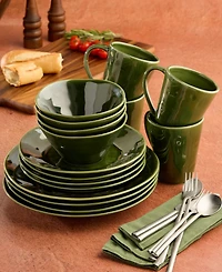 Certified International Verde Mugs, Set of 4