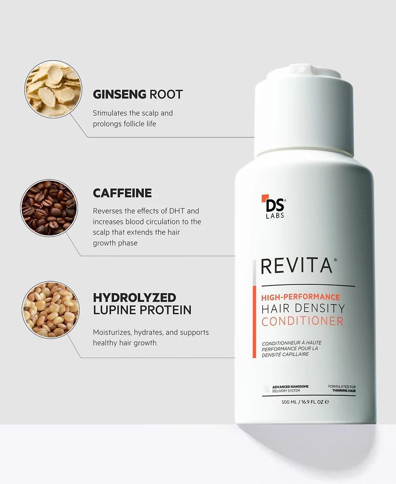 Ds Laboratories Revita High-Performance Hair Density Conditioner Refill Pouch, 500 ml