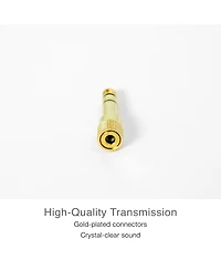 Mee audio 1/4" (6.3 mm) Stereo Audio Adapter ( Pack