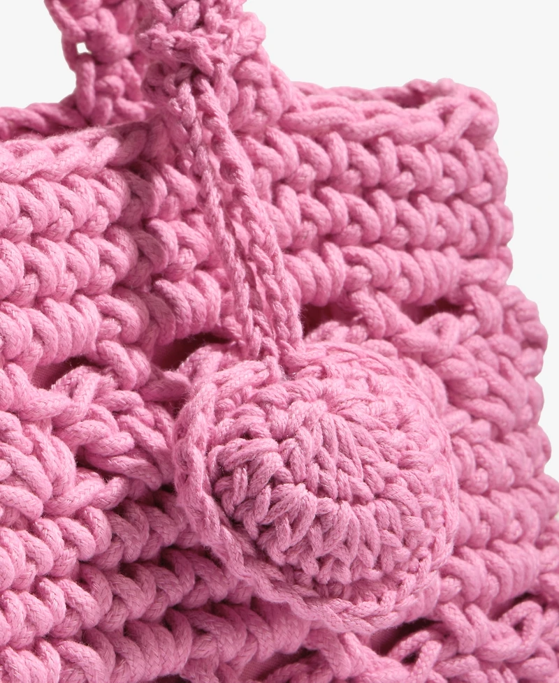 On 34th Crochet Medium Tote Bag, Exclusively at Macy's
