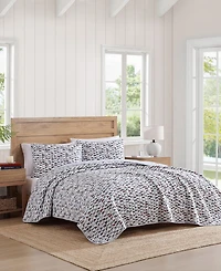 Tommy Hilfiger Boating Flags Cotton Reversible 3-Pc. Quilt Set