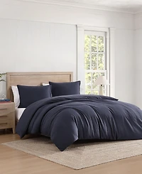 Tommy Hilfiger Monogram Matelasse 3-Pc. Duvet Cover Set