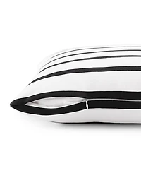 Tommy Hilfiger Placement Stripe Knitted Square Pillow, 20" X 20"
