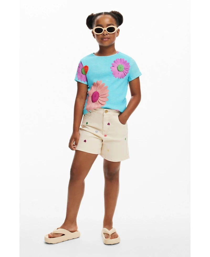 Desigual Girls Girls's Denim shorts