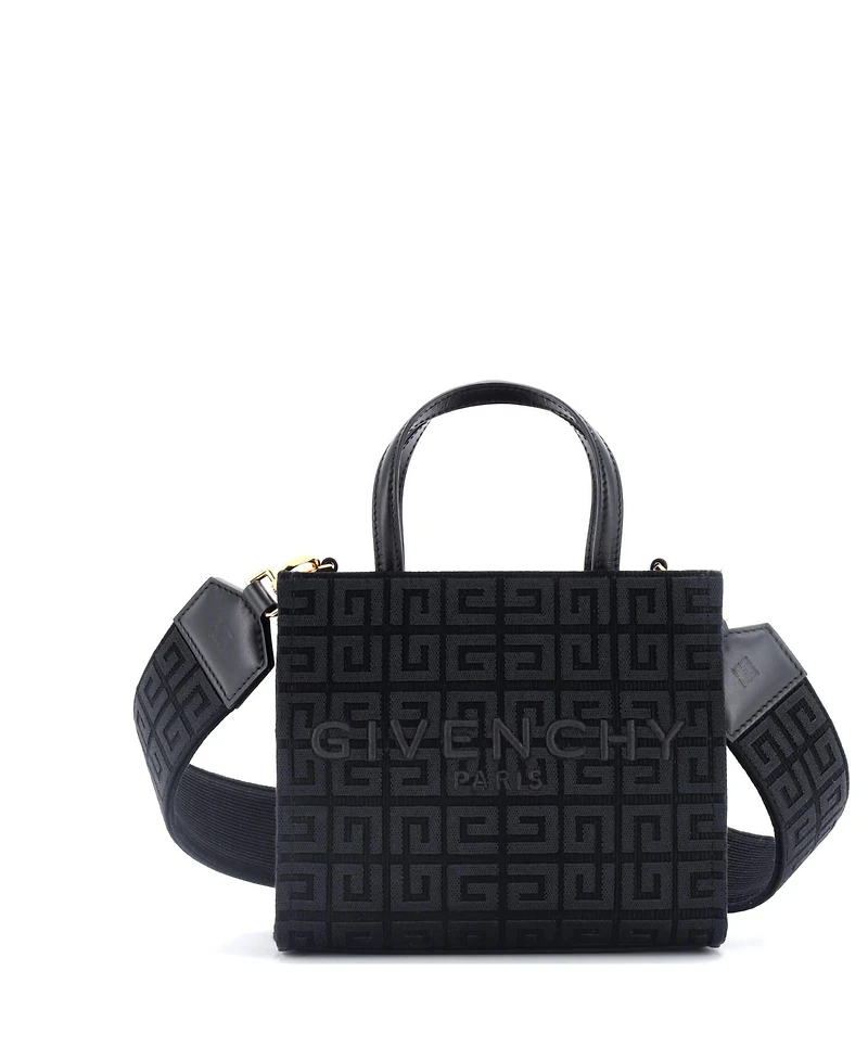 Pre-Owned Givenchy Mini G-Tote 4G Jacquard