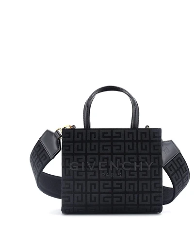 Pre-Owned Givenchy Mini G-Tote 4G Jacquard