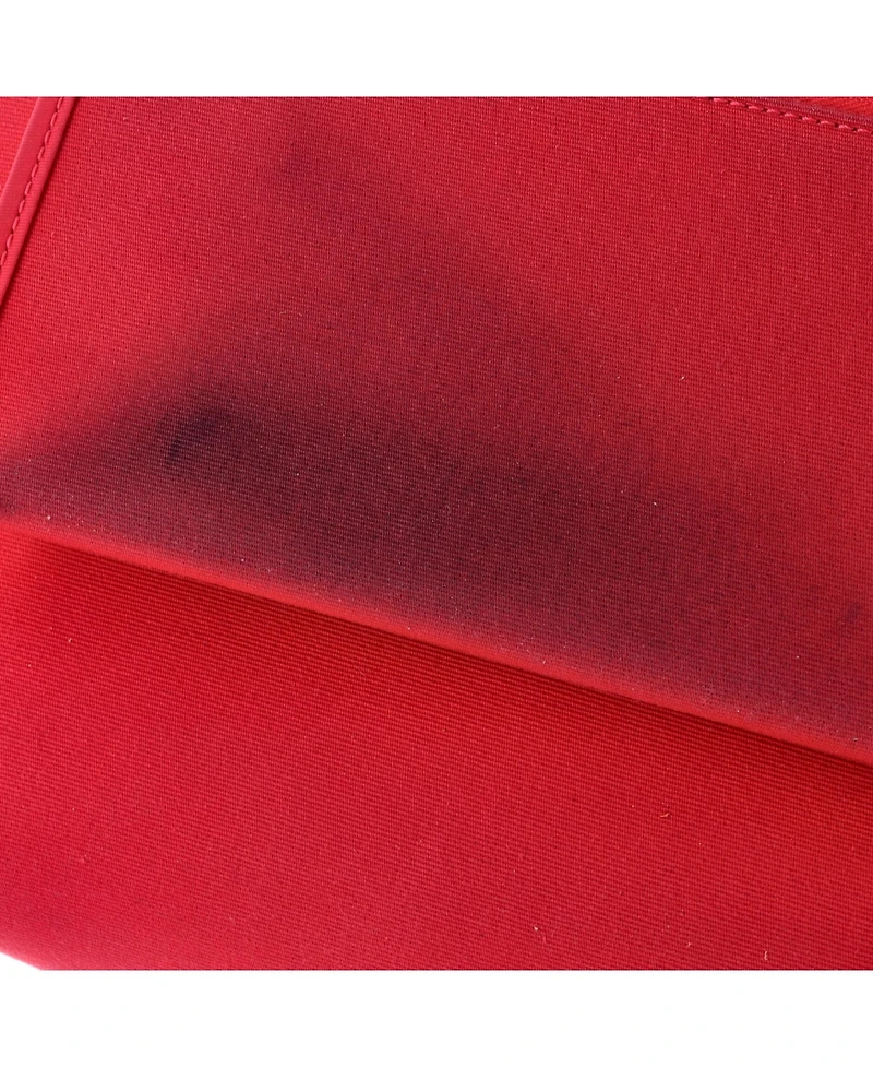Pre-Owned Hermes 31 Herbag Zip Leather and Toile