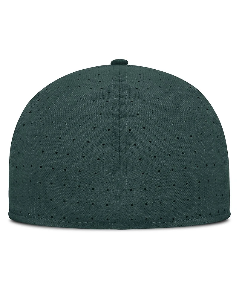 Nike Men's Green Michigan State Spartans On-Field Dugout True Performance Fitted Hat