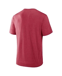 Fanatics Men's Crimson Alabama Tide Dynamic Showdown Tri-Blend T-Shirt