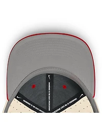 Nike Men's Natural Georgia Bulldogs On-Field Dugout True Performance Fitted Hat