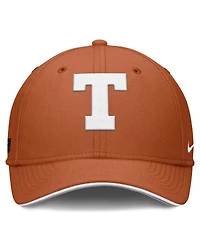 Nike Men's Texas Orange Texas Longhorns 2025 Dugout Coaches Rise Swoosh Performance Flex Hat