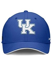 Nike Men's Royal Kentucky Wildcats 2025 Dugout Coaches Rise Swoosh Performance Flex Hat