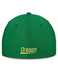 Nike Men's Green Oregon Ducks 2025 Dugout Coaches Rise Swoosh Performance Flex Hat