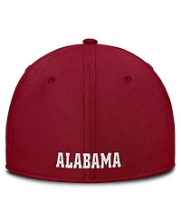 Nike Men's Crimson Alabama Tide 2025 Dugout Coaches Rise Swoosh Performance Flex Hat