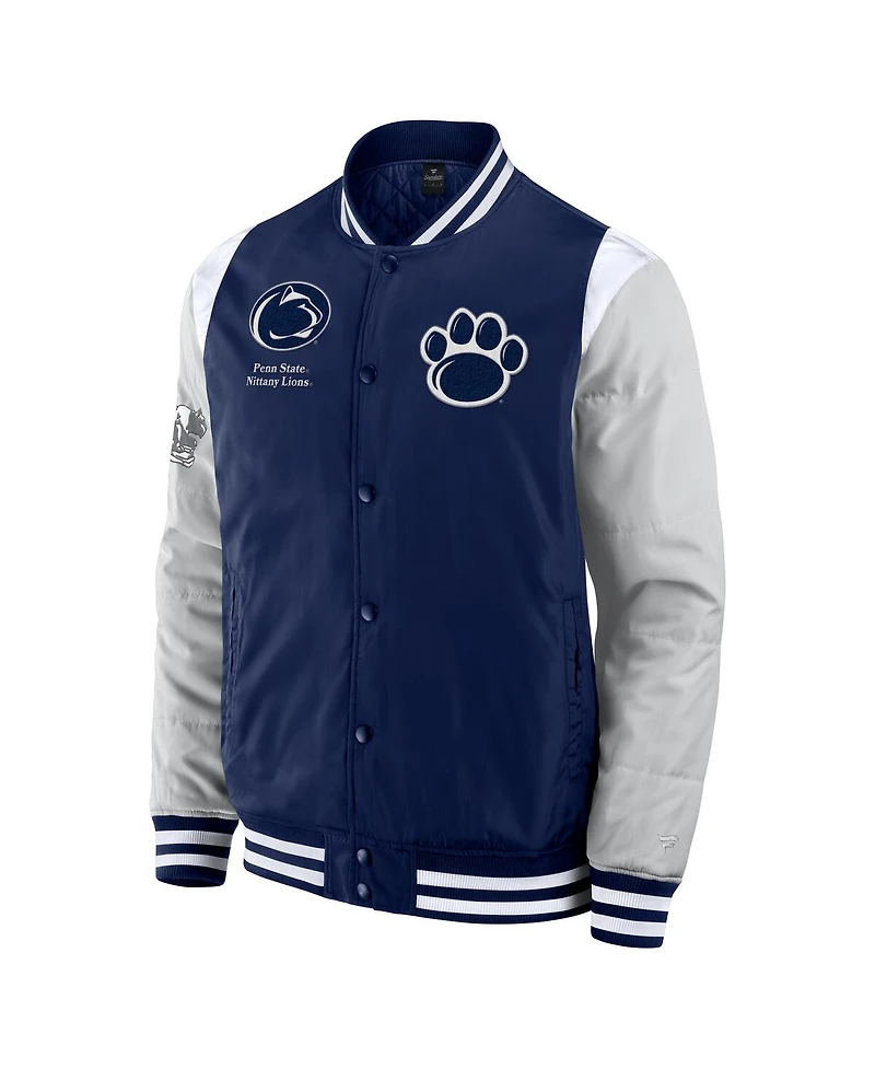 Fanatics Men's Navy Penn State Nittany Lions Elements Elite Full-Snap Jacket