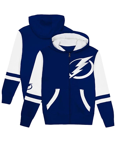 Outerstuff Preschool Blue Tampa Bay Lightning Face Off Full-Zip Hoodie