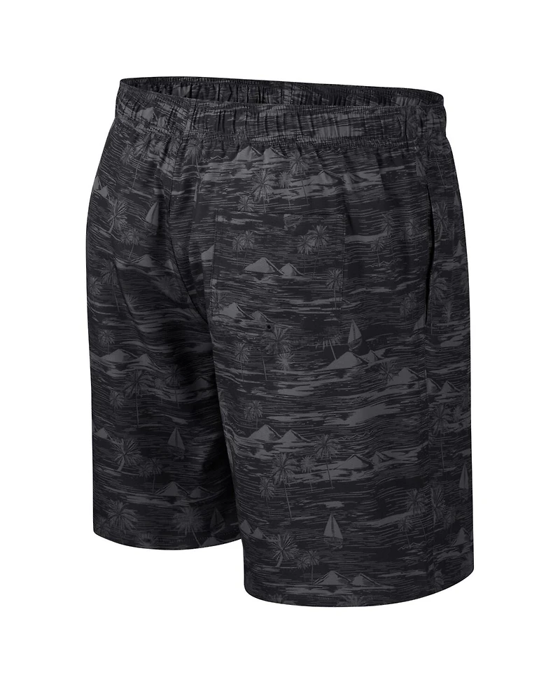 Colosseum Men's Black Boston College Eagles Ozark Swim Shorts