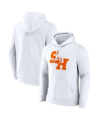 Fanatics Men's White Sam Houston State Bearkats Primary Logo Pullover Hoodie