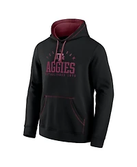 Fanatics Men's Black Texas A & M Aggies Toppler Fleece Pullover Hoodie