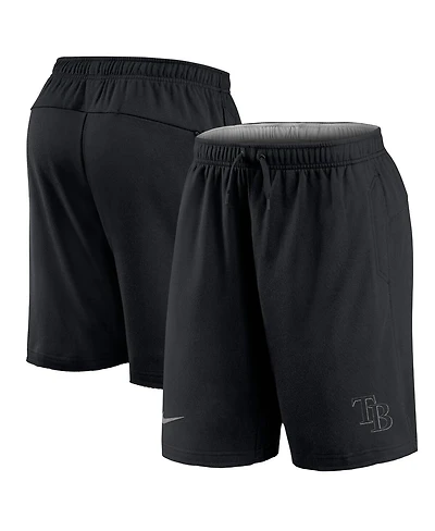 Nike Men's Black Tampa Bay Rays Authentic Collection Flux Performance Shorts
