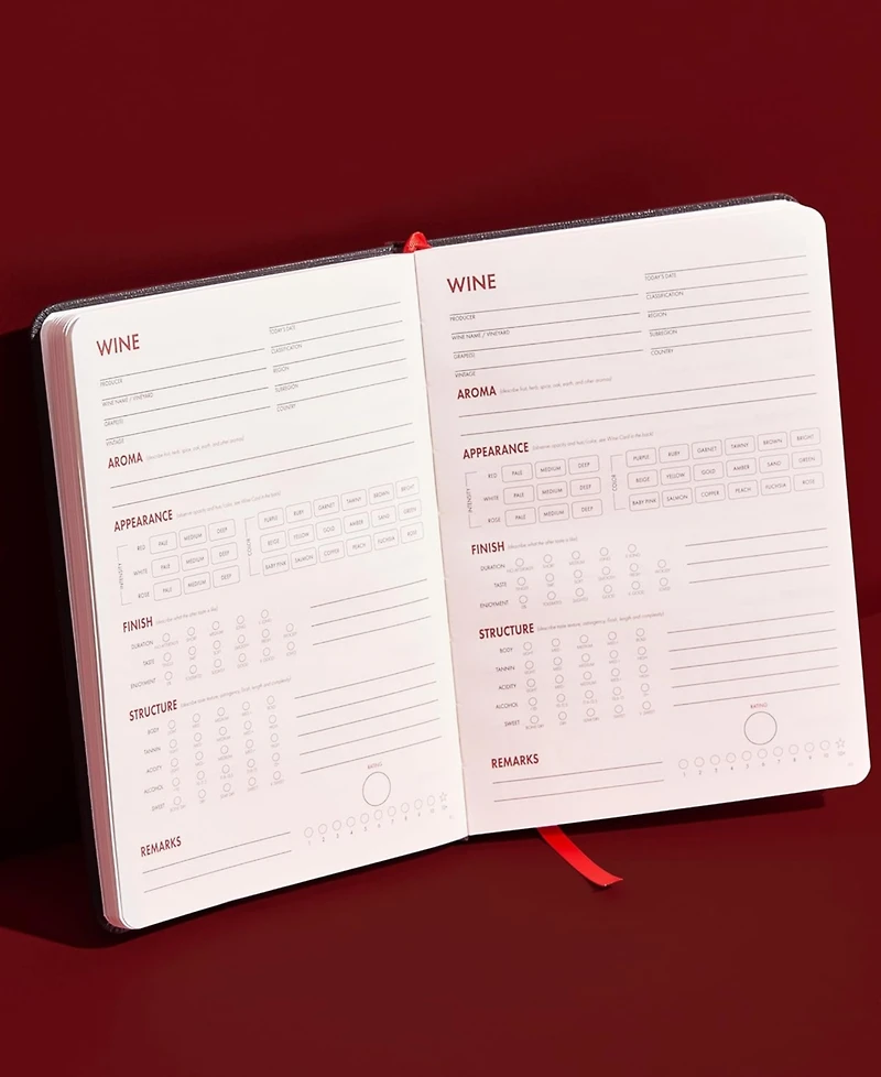The Wine Savant Wine Tasting Journal