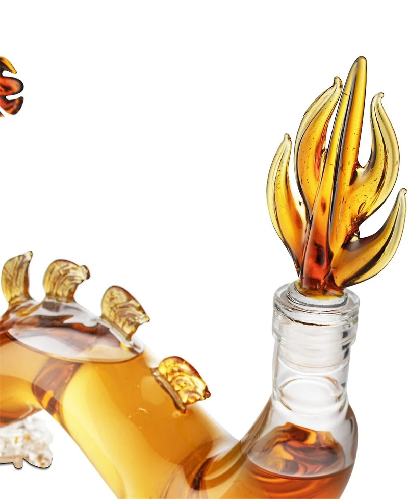 The Wine Savant Year Of The Dragon Whiskey and Wine Decanter