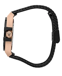 Maserati Men's Date Black Metal Band Watch, 42mm