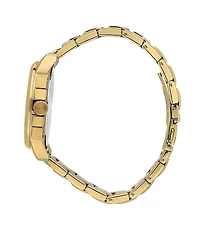 Maserati Men's Date Gold Metal Band Watch, 44mm