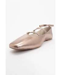 Serena Leather Mary Jane Flats