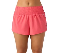 O'Neill Women's 2" Dolphin-Hem Wide-Waist Board Shorts