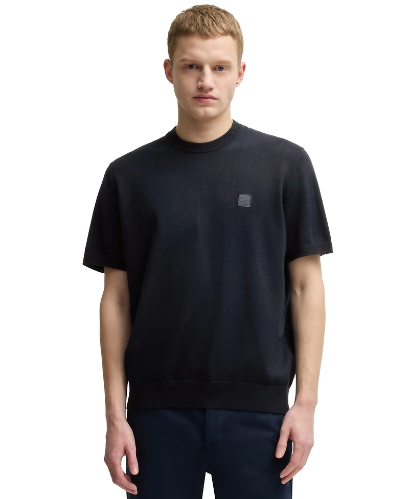 Boss by Hugo Men's Cotton Cashmere Knit Sweater