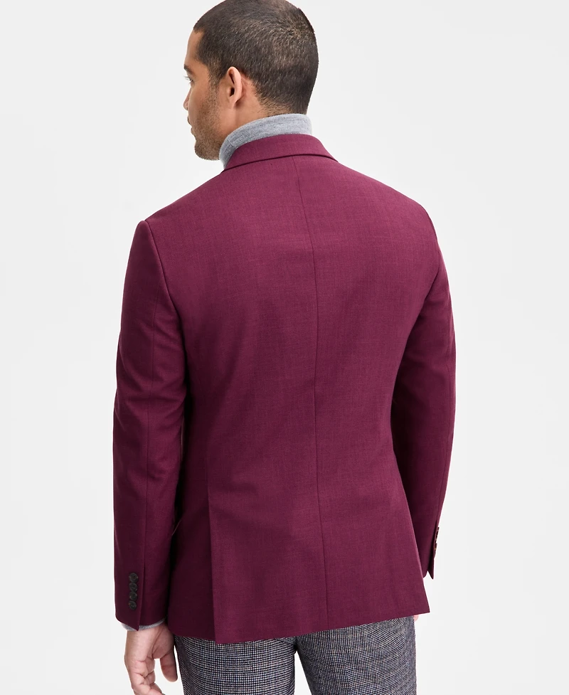 Kenneth Cole Reaction Men's Slim-Fit Techni-Cole Solid Weave Sport Coat