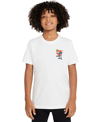 Nike Big Kids Sportswear Cotton Graphic T-Shirt