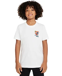Nike Big Kids Sportswear Cotton Graphic T-Shirt