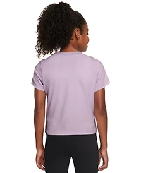 Nike Big Girls Sportswear Cropped Graphic T-Shirt