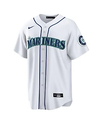 Nike Men's Julio Rodriguez White Seattle Mariners Home Replica Jersey