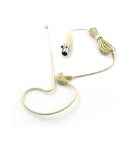 Pyle 4-Pin Xlr Ear-Hanging Omni-Directional Microphone Compatible with Shure Systems