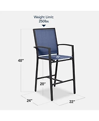 Best Choice Products Outdoor Barstools Set of 2