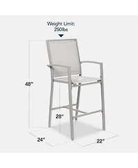 Best Choice Products Outdoor Barstools Set of 2