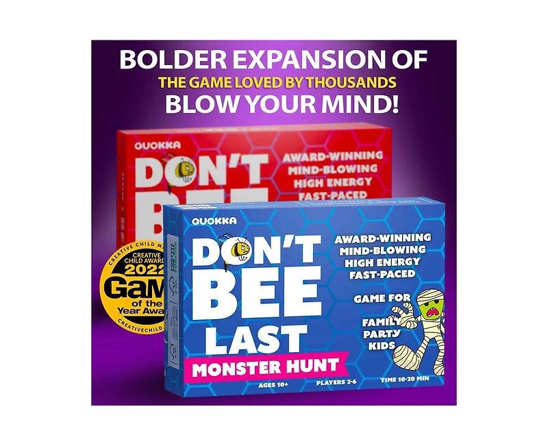 Quokka Don t Bee Last - Family Board Games for Kids Ages 8-12 & Adults Game Night Fast Paced | Easy to Learn