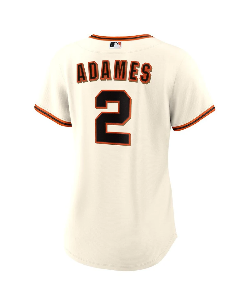 Nike Women's Willy Adames Cream San Francisco Giants Home Replica Baseball Jersey