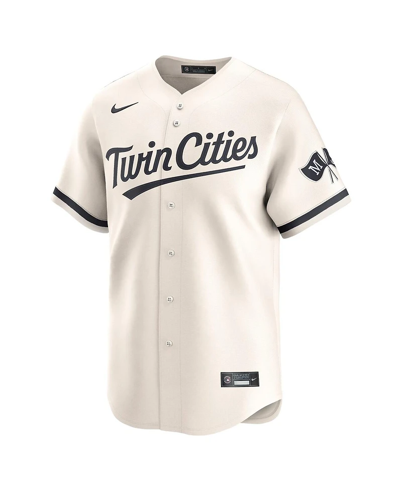 Nike Men's Cream Minnesota Twins Alternate Limited Jersey