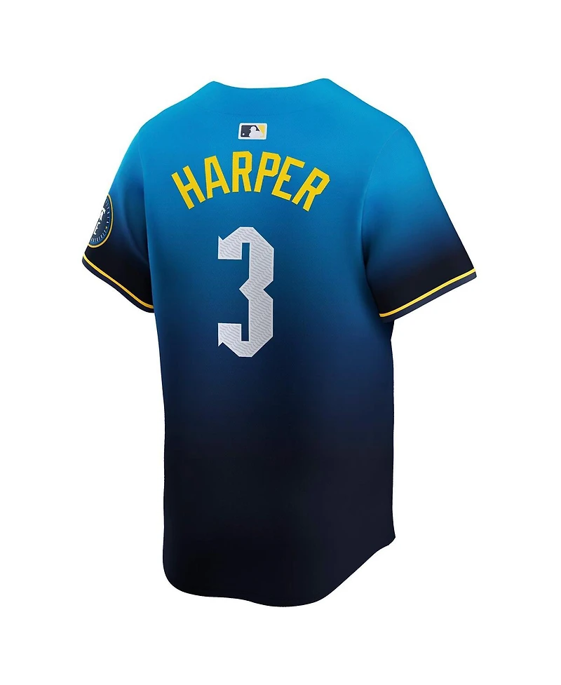 Nike Men's Bryce Harper Blue Philadelphia Phillies City Connect Limited Player Jersey